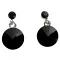 Elegant Black Crystal Stud Formal Wear Earrings Elegant Black Crystal Stud Formal Wear Earrings