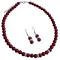 Beautiful Red Pearls Jewelry Set for Young Girls