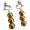 Wholesale Wedding Accessories Gold Clip On Earrings