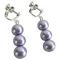 Trendy Cute Small Girls Clip On Dangling Pearls Earrings Trendy Cute Small Girls Clip On Dangling Pearls Earrings