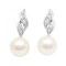 Beautiful Pair Of Diamante Pearls Earrings Beautiful Pair Of Diamante Pearls Earrings