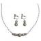 Mocha Swarovski Pearls with Clip On Earrings Mocha Swarovski Pearls with Clip On Earrings