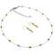 White Pearls & Sun Crystals Prom Jewelry with Back Drop Down White Pearls & Sun Crystals Prom Jewelry with Back Drop Down