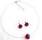 American Flag Theme Pave Ball Crystals Red, White & Blue Jewelry American Flag Theme Pave Ball Crystals Red, White & Blue Jewelry