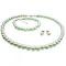 Elegant & Gorgeous Lite Green Pearls Jewelry Set Elegant & Gorgeous Lite Green Pearls Jewelry Set