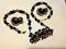 Handmade Terracotta Jewelry with Birds Pendant & Jhumka