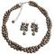 Unique Brown Pearls Twisted Necklace Jewelry & Earrings Unique Brown Pearls Twisted Necklace Jewelry & Earrings