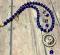 Bright Blue Traditional Round Pendant & Matching Earrings Bright Blue Traditional Round Pendant & Matching Earrings