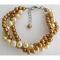Pearl Bracelet Classic And Contemporary Gold & Yellow 