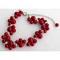 Bridal Bracelet Twisted Red Pearl Handmade Artisan Jewelry