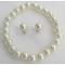 Classic Pearl Stretchable Bracelet Ivory Pearl Stud Earrings Classic Pearl Stretchable Bracelet Ivory Pearl Stud Earrings