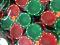 Clay Diya, Traditional Colorful Diwali Diyas - 20 Pcs