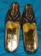 Copper Gold Handmade Wedding Khussa Shoes / Mojri for Men Copper Gold Handmade Wedding Khussa Shoes / Mojri for Men