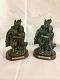 Antique Small Radha Krishna Wooden Statue
