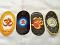 4 Assorted Design Large Gayatri Mantra & OM Symbol Stickers