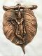 Standing Lord Krishna Playing Flute Copper Wall Hanging Standing Lord Krishna Playing Flute Copper Wall Hanging