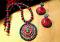 Embossed Design Terracotta Set in Green and Pink