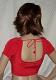 Crepe Choli Blouse for Sarees or Lehenga - Red #4874