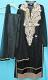 Black & Gold Straight Long Churidar Kameez Dress #5571 Black & Gold Straight Long Churidar Kameez Dress #5571