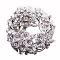 CZ Decorated Round Bridal Dress Brooch /w Tiny Round Flower CZ Decorated Round Bridal Dress Brooch /w Tiny Round Flower