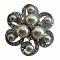 Floral Pearls Brooch Pin for Bridal / Bridesmaid Dress Floral Pearls Brooch Pin for Bridal / Bridesmaid Dress