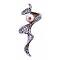 Sleek Long Diamante Brooch with Pearl Stylish Cheap Wedding Brooch Sleek Long Diamante Brooch with Pearl Stylish Cheap Wedding Brooch