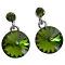 Emerald Crystal Earrings Gorgeous Gift Emerald Crystal Earrings Gorgeous Gift
