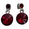 Infused Sense Of Romance Siam Crystal Earrings