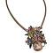 Multicolor Vase Pendant Necklace For School Girls Multicolor Vase Pendant Necklace For School Girls