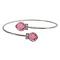 Allure Beautiful Bracelet Cuff Rose Crystals Bracelet 