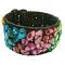 Stylish Trendy cotton cuff Bangle Multicolor Nuggets Bracelet 