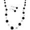 Latest Fashion Jewelry Black Pearls & Clear Crystals Bridesmaid Gifts Latest Fashion Jewelry Black Pearls & Clear Crystals Bridesmaid Gifts