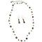 Prom Flower Girl Bronze Brown Pearls & Smoked Topaz Crystals Jewelry