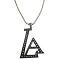 Stunning LA Pendant Affordable Hip Hop Jewelry