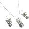 Prom Lite Gray Silver Jewelry Shimmer Sparkling Descent Jewelry Prom Lite Gray Silver Jewelry Shimmer Sparkling Descent Jewelry