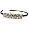 Cute Pageants Hairband Elegant Style with Pearls & Rhinestone 