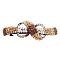 Stylish Illusory 8 Shaped Bow Barrette In Smoked Topaz Stylish Illusory 8 Shaped Bow Barrette In Smoked Topaz