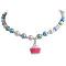 Cupcake Necklace Pastel Pearls Jewelry Necklace Cute Gift 