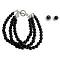 Attractive Bracelet Black Pearls Party Wear Mother Of Bride Jewelery Attractive Bracelet Black Pearls Party Wear Mother Of Bride Jewelery