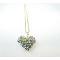 Golden Chain Handmade Swarovski Vitral Crystals Pendant Necklace Golden Chain Handmade Swarovski Vitral Crystals Pendant Necklace