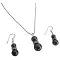 Affordable Low Priced Gift Dark Grey Pearls Jewelry
