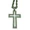 HipHop Cross w/ Clear Rhinestones Pendant Necklace HipHop Cross w/ Clear Rhinestones Pendant Necklace