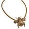 Beautiful Bumblebee Shaped Pendant Necklace
