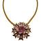 Gorgeous Golden Lilac & purple flower Pendant Gorgeous Golden Lilac & purple flower Pendant