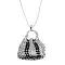 Gorgeous Dazzling Black Diamond & Jet Cubic Zirconia Christmas Gift 