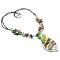 Gift Murano Glass Pendant Mulitcolor Gorgeous Shiny Pendant Necklace Gift Murano Glass Pendant Mulitcolor Gorgeous Shiny Pendant Necklace
