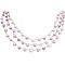 Wedding Necklace Freshwater Interwoven White Pink Mauve Pearl Handmade Wedding Necklace Freshwater Interwoven White Pink Mauve Pearl Handmade