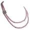 Handmade Pearl Necklace Double Strand Necklace Pink Pearls Handmade Pearl Necklace Double Strand Necklace Pink Pearls