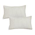 SOGA 2X 11.8x19.7inches Elegant Cream Lumbar Pillowcases – Decorative Cover