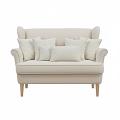 SOGA 6PC Cream Chevron & Rectangular Lumbar Pillow Cover Set – 45 & 30x50cm